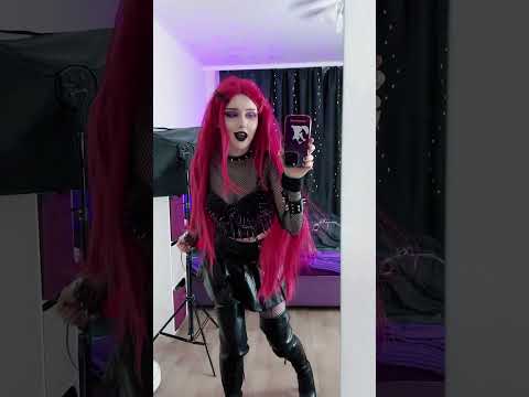 🖤 Dark Mira Cosplay🖤​⁠ #kpopdemonhunters #huntrix #mirakpopdemonhunters #cosplay