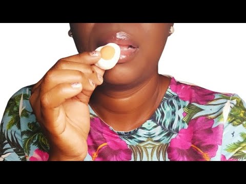 ASMR Comiendo👄 Huevitos🍳 De Gomitas 🤩 Sonidos Relajantes 👂😴💤🥰