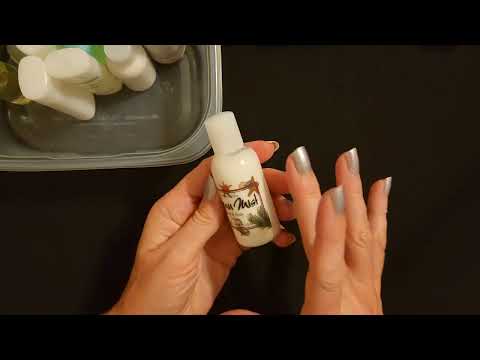 ASMR | Hotel Shampoo/Lotion Mini Bottles Show & Tell (Whisper)
