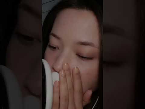 Boba chewing mouth sounds eating ASMR #shorts #asmr #shorts