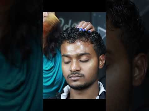 She Doing Relaxing Comb Massage ASMR #shorts