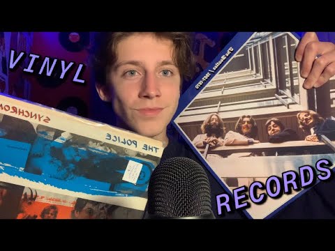 ASMR with Vinyl Records 🎵 🎶