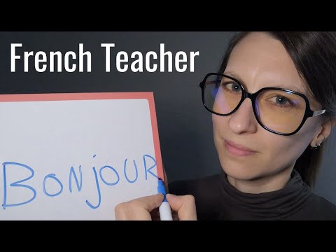 ASMR Relaxing French Teacher #2 (from Quebec) 🤓 Professeure de Français québécois