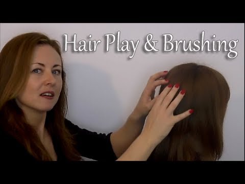 *-* Binaural ASMR Relaxing Hair Play & Brushing *-* Ear to Ear