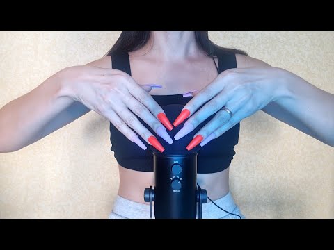 ASMR Mic Scratching, Pumping ✨🚀 (scratching, swirling, gripping, slow & relaxing)