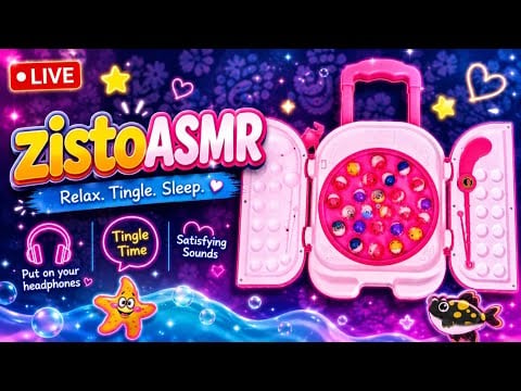 ASMR Live 🛑 #live #asmr #satisfying #shortslive #shortsfeed #fishing #toys #trending