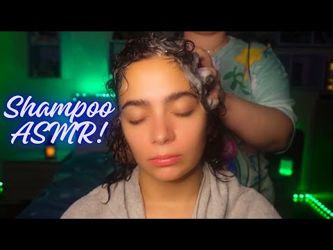 ASMR ITA🔥✨Shampoo, massaggio e grattini (whispering)