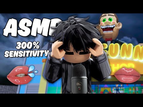 Roblox ASMR ~ Cupped Mouth Sounds at 300% Sensitivity 👄💤