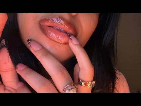 ASMR~ Upclose Spit Painting Your Face 💦 Intense Mouth Sounds 