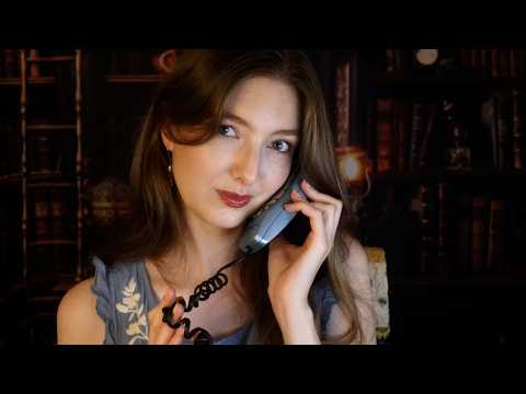 ASMR Comfy Hotel Check-In (Personal Attention, Typing & Rain Sounds) 
