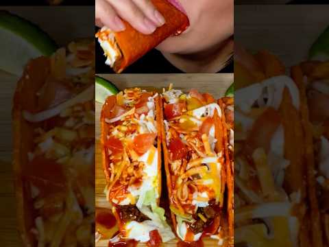 Taco Tuesday #asmr #food #mouthsounds #tacos