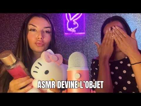 ASMR : DEVINE L’OBJET ft @Mathidouasmr 