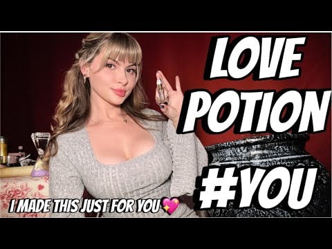 Flirty Witch Creates a Love Spell just for you/ roleplay/ layered sounds/ asmr/ soft spoken/