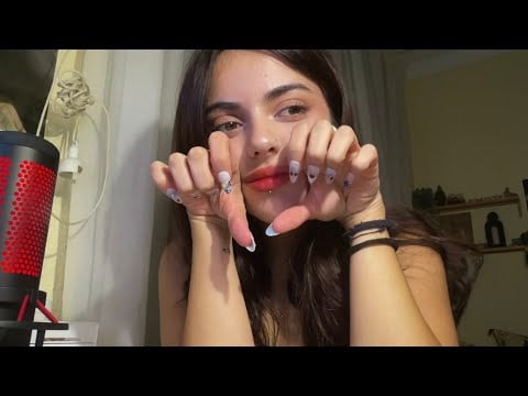 ASMR || Haciéndome las Uñitas🩵🍒