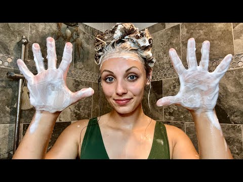 ASMR EXTRA Foamy Hair Shampooing! 🫧 (Shower Sounds)