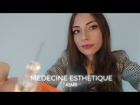 ASMR FRANÇAIS | ROLEPLAY MEDECIN | MEDECINE ESTHETIQUE | INJECTIONS SUR LE VISAGE 💉