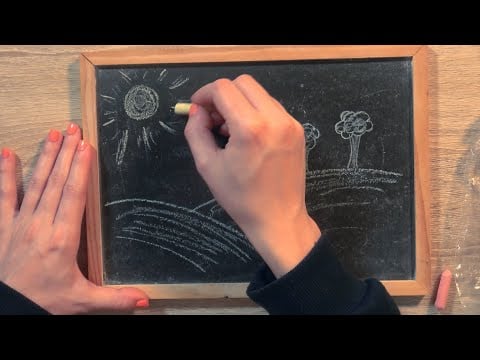 ASMR Relaxing Chalk Sounds