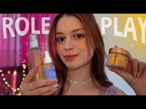 ASMR REALISTE : Je te parle pendant 30min de skincare (close-up + visuels)