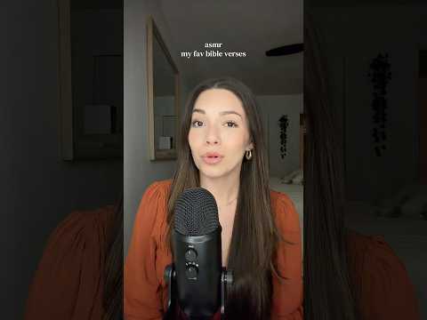 ASMR MY FAV BIBLE VERSES #asmr #bibleverse #whispering #relaxing