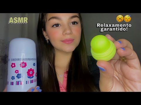ASMR - MÃE TE ARRUMANDO PRA ESCOLA