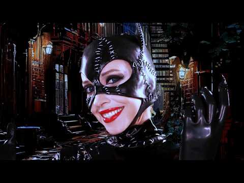 ASMR: Don't Tease Catwoman: A Tickle Lesson You Won't Forget! tickling, leather sounds, purring