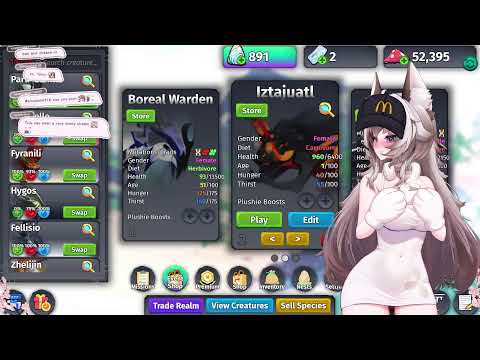 Foxy Strim time!!《VTuber》 !throne !socials !merch