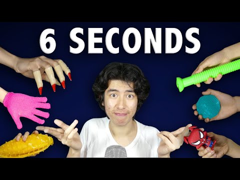 ASMR for people who have SHORT ATTENTION span (6 seconds)