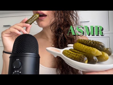 ASMR| *PICKLES* CRUNCHY EATING SOUNDS 🥒 (No Talking)