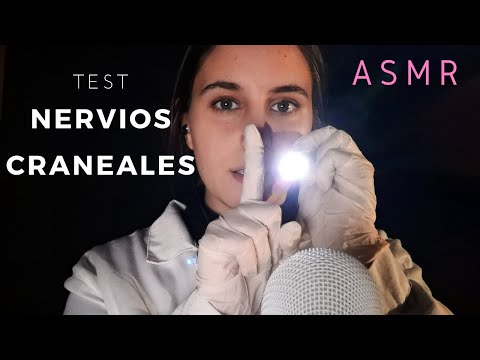 ASMR Examen de NERVIOS CRANEALES (Test de los Nervios Craneales) | Montaña ASMR Español 👩🏼‍⚕