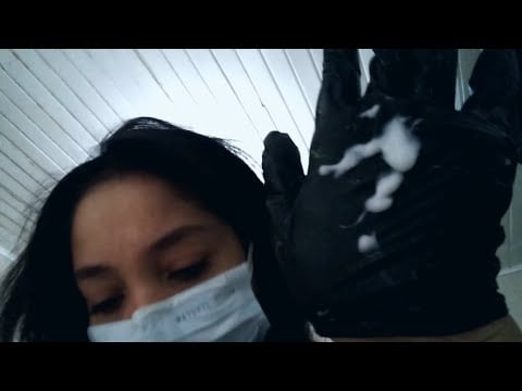 ASMR caseiro Spa de descanso: Massagem facial, corporal e no couro cabeludo 🌼