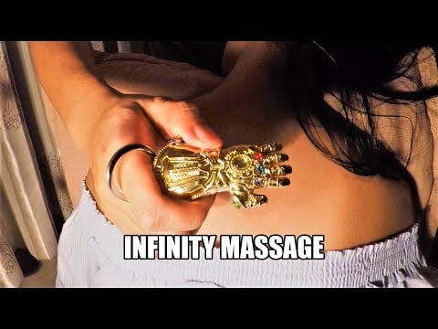 Upper Back & Shoulder Massage with Infinity Gauntlet | Infinity ASMR | ASMR Vietnam