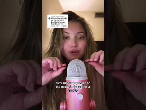 *rare trigger* spoolies on the mic asmr! #asmr #tingles #whispering #mouthsounds #fyp #foryoupage