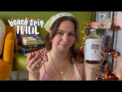 ASMR beach trip haul 🌊✨🌴