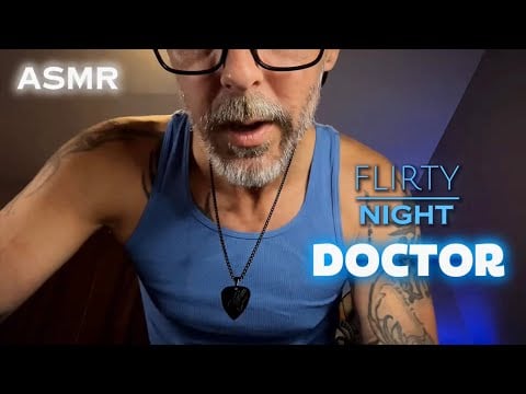 ASMR | Flirty Night Doc Gives You A Sponge Bath🧼 (Water Sounds, Up Close Attention)