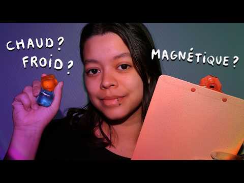 Je teste pleins de choses différentes sur toi ! 📝 ASMR FR