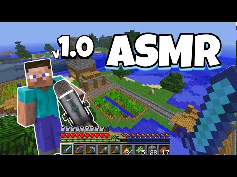 ASMR Français • CHUCHOTEMENT INTENSE SUR LA PREMIÈRE VERSION DE MINECRAFT POUR T’ENDORMIR ! 😴 #2