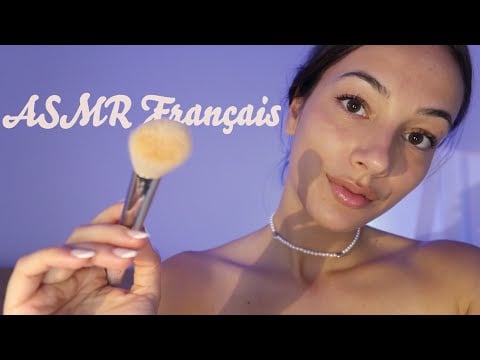 ASMR FR 👑 cendrillon fait ton maquillage et tes cheveux 🤍 je te réconforte