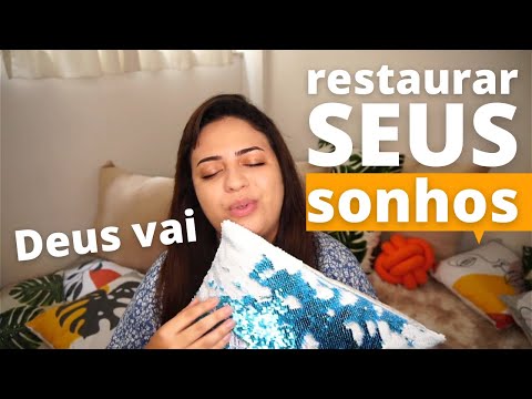 Oração da manhã para RESTAURAR SEUS SONHOS (Campanha dia 1) ASMR ao vivo - Taíssa Nati