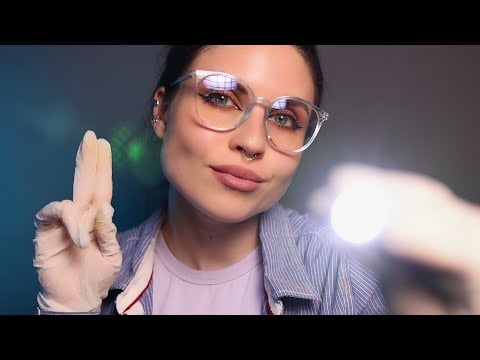 ASMR Extremely Detailed Eye Exam,Vision & Color Blindness Tests | Medical Doctor Roleplay