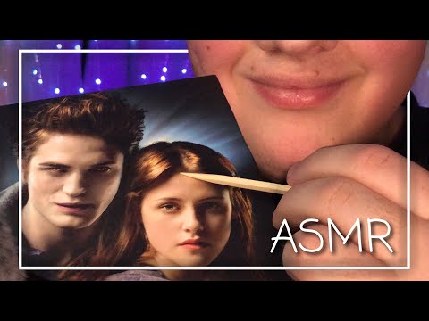 ASMR Talking & Tracing on my Twilight DVD Boxes! 📀🩸 (German/Deutsch)