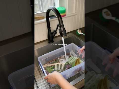 How I clean my ASMR tools between clients 🧼🧽🫧