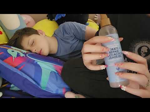 ASMR Maternal Care With My Youngest Twin ♡
