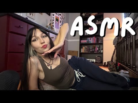 AGGRESSIVE ASMR ON THE FLOOR (Tapping, Fabric Scratching, Purring)