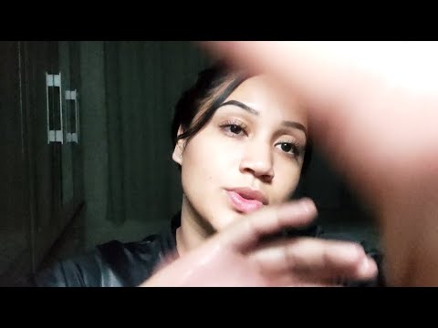 ASMR- fazendo uma massagem facial em vc para te ajudar a relaxar