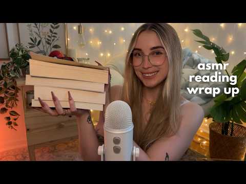 ASMR All The Books I Read in July! Monthly Reading Wrap Up