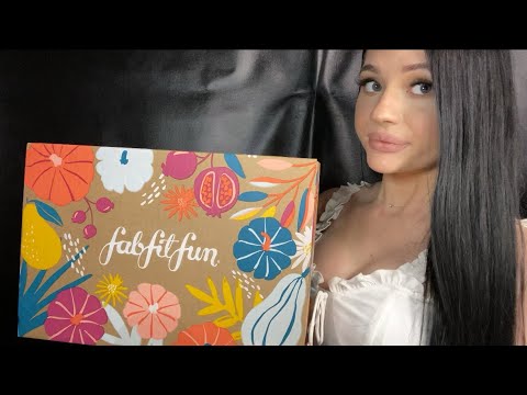 ASMR| TREAT YOURSELF ON A BUDGET (FABFITFUN UNBOXING)