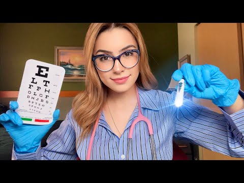 ASMR Examen Nerf Crânien VITE ♡ Yeux, Oreilles, Cranial Nerve, Examen RP