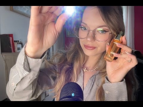 asmr ♡ cranial nerve exam