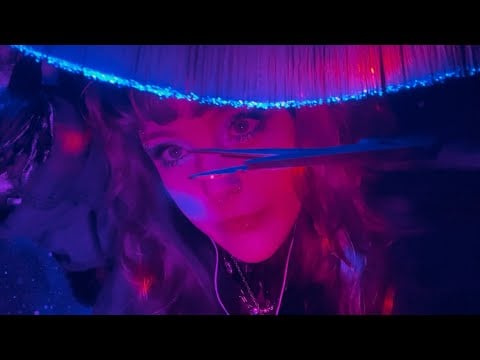 💤CHAOTIC ASMR LIGHT TRIGGERS + HYPNOSIS (Light haircut, glow stick makeup, candle spraying + more!)💤