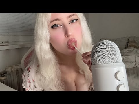 ASMR Lollipop Mouth Sounds